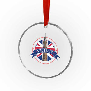 VE Day 80th Anniversary Crystal Glass Ornament WWII Remembrance 2025 Celebrations London TS02 Print Your Wear