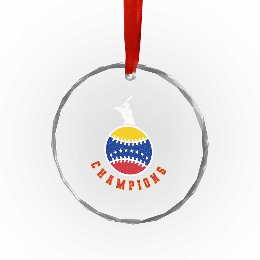Venezuela 2026 Champions Crystal Glass Ornament Baseball Gift For Sport Lover TS12 Print Your Wear