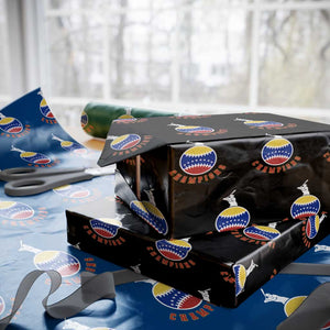 Venezuela 2026 Champions Wrapping Paper Roll Baseball Gift For Sport Lover TS12 Black Print Your Wear