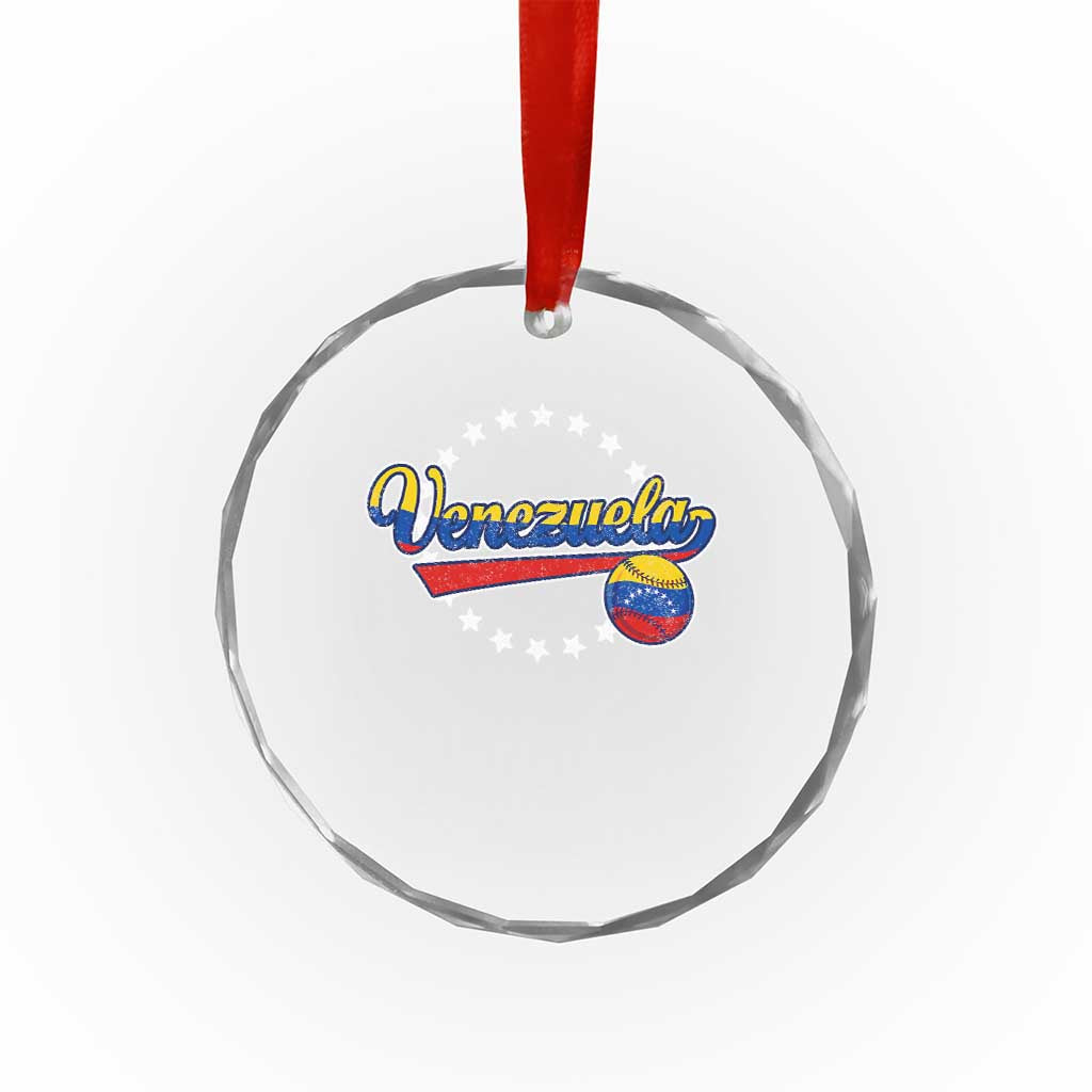 Venezuela Baseball Jersey Venezuelan Sport Fan Crystal Glass Ornament TS11 Print Your Wear