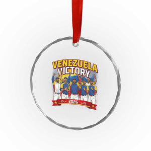 Venezuela Baseball Victory Crystal Glass Ornament Venezuelan Pride Gift TS12 Print Your Wear