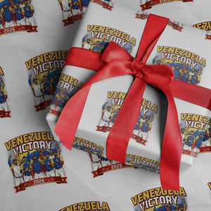 Venezuela Baseball Victory Wrapping Paper Roll Venezuelan Pride Gift TS12 White Print Your Wear