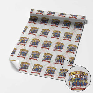 Venezuela Baseball Victory Wrapping Paper Roll Venezuelan Pride Gift TS12 Christmas Plaid Print Your Wear