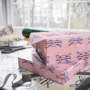 Venezuela Champions 2026 Wrapping Paper Roll Baseball Pride Gift TS12 Light Pink Print Your Wear