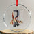 Veteran Suicide Awareness Crystal Glass Ornament 22 A Day Is 22 Too Many American Flag Ribbon - Print Your Wear