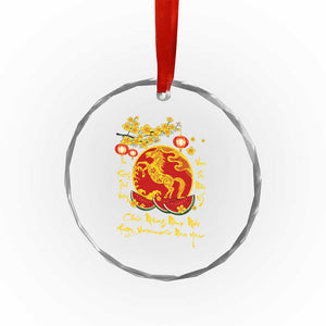 Vietnamese Lunar New Year 2026 Crystal Glass Ornament Chuc Mung Nam Moi Tet Holiday Horse Zodiac TS11 Print Your Wear
