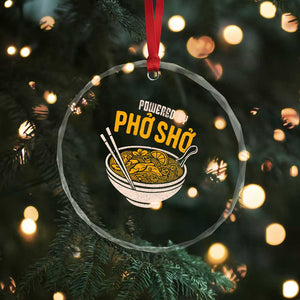 Vietnamese Pho Crystal Glass Ornament Funny Vietnam Foodie Food Humor TS10 Print Your Wear