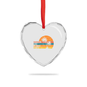 Vintage 1946 Limited Edition Heart Crystal Glass Ornament Retro Sunset 80th Birthday 80 Year Old Gifts TS10 Print Your Wear