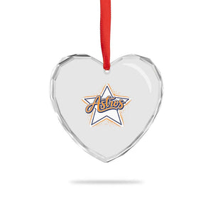 Vintage Astro Script Name Sports Style Heart Crystal Glass Ornament Retro Baseball Fans TS10 Print Your Wear