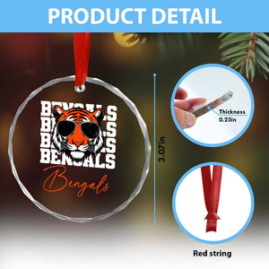 Vintage BFT Crystal Glass Ornament Retro Sports Fan Trendy Game Day Gift TS10 Print Your Wear