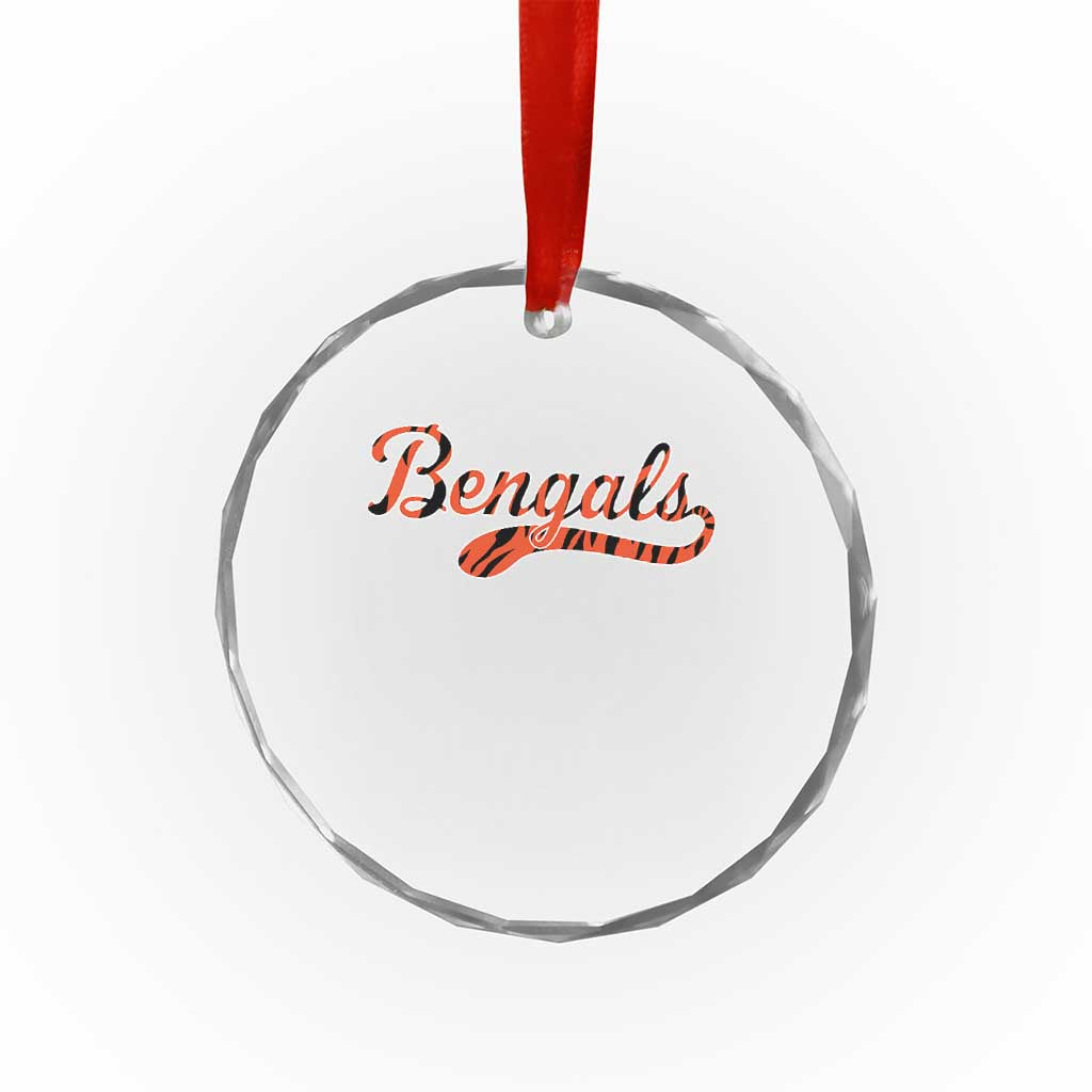 Vintage BFT Football Crystal Glass Ornament Retro Sports Style 80s 90s Cincy Lovers TS10 Print Your Wear