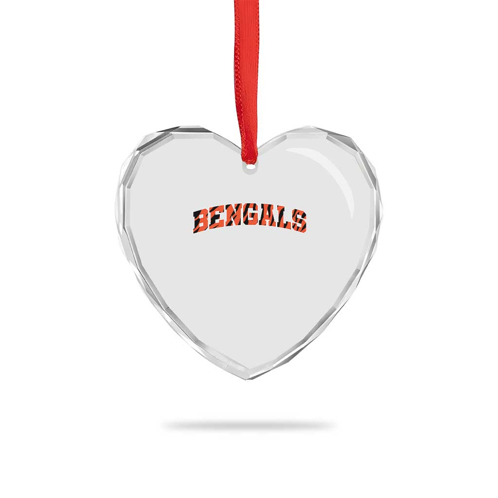 Vintage BFT Football Heart Crystal Glass Ornament Retro Sports Style 80s 90s Gifts TS10 Print Your Wear