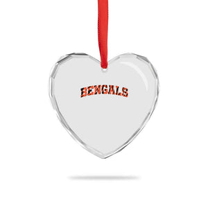 Vintage BFT Football Heart Crystal Glass Ornament Retro Sports Style 80s 90s Gifts TS10 Print Your Wear