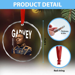 Vintage Black History Hero Marcus Garvey Crystal Glass Ornament Black Pride TS12 Print Your Wear