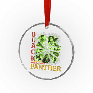 Vintage Black Panther Party Crystal Glass Ornament Newton Seale Shakur Black History Month Juneteenth TS10 Print Your Wear
