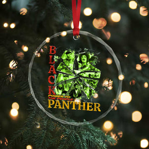 Vintage Black Panther Party Crystal Glass Ornament Newton Seale Shakur Black History Month Juneteenth TS10 Print Your Wear