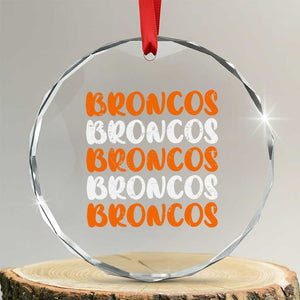 Vintage DFB Crystal Glass Ornament Retro Novelty Football Inspirational TS10 Transparent Glass 3'' Circle Print Your Wear