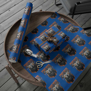 Vintage CFB Wrapping Paper Roll Retro Graphic Streetwear Bootleg TS10 Blue Print Your Wear