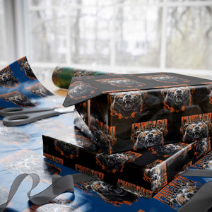 Vintage CFB Wrapping Paper Roll Retro Graphic Streetwear Bootleg TS10 Black Print Your Wear