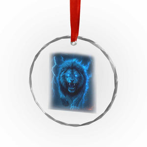 Vintage Classic Blue LF Bootleg Graphic Crystal Glass Ornament TS10 Print Your Wear