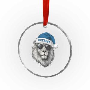 Vintage LF Christmas Crystal Glass Ornament Game Day Santa Hat Football Lovers TS10 Print Your Wear