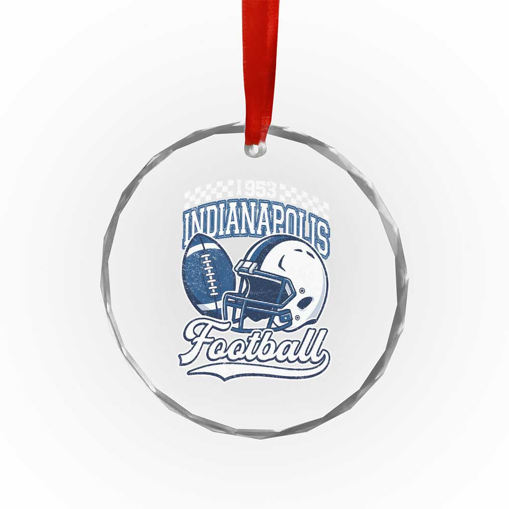 Vintage Indy Sport Fans IFC Retro 1953 Throwback Crystal Glass Ornament TS02 Print Your Wear