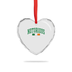 Vintage Irish Flag Notorious Heart Crystal Glass Ornament Boxing Fans TS10 Print Your Wear