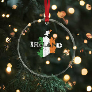 Vintage Irish Map Ireland Pride Souvenir Crystal Glass Ornament TS11 Print Your Wear