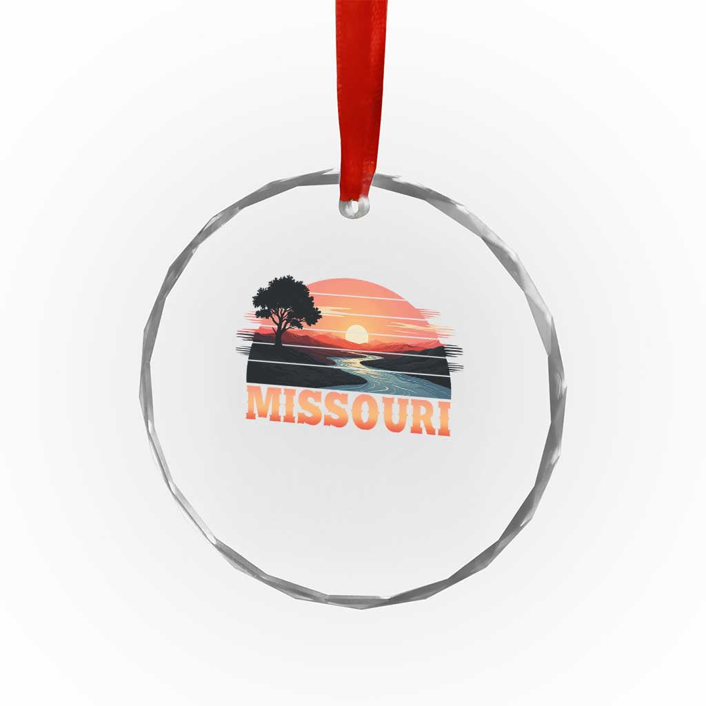 Vintage Missouri Outdoors Crystal Glass Ornament Midwest Nature Landscape TS12 Print Your Wear
