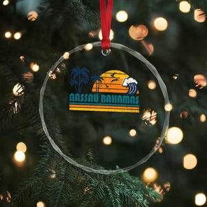 Vintage Nassau Crystal Glass Ornament Bahamas Vacation Beach Summer Retro Sunset TS10 Print Your Wear