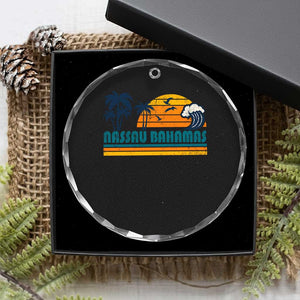 Vintage Nassau Crystal Glass Ornament Bahamas Vacation Beach Summer Retro Sunset TS10 Print Your Wear