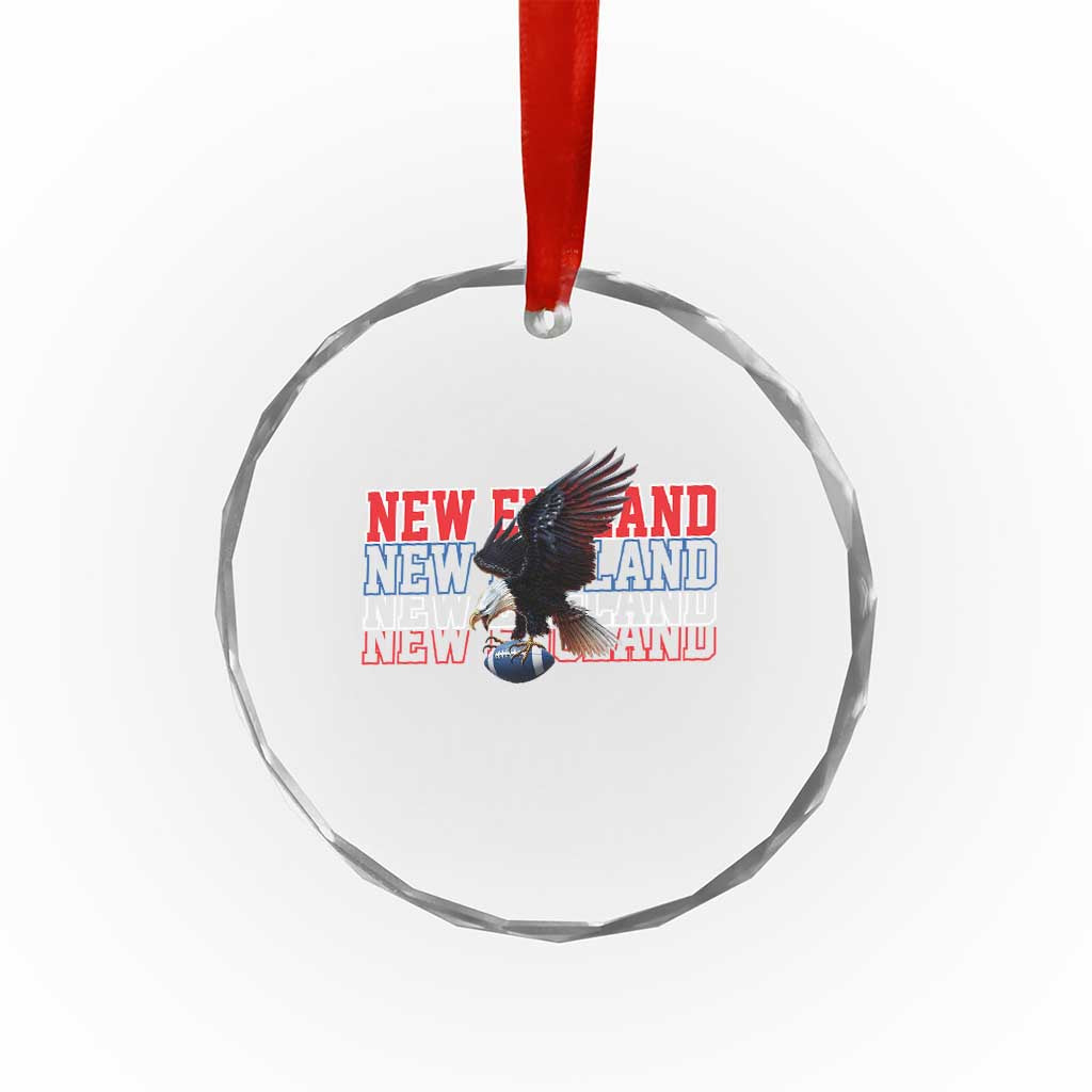 Vintage NE Football Fan Crystal Glass Ornament Game Day Lover Gift TS12 Print Your Wear