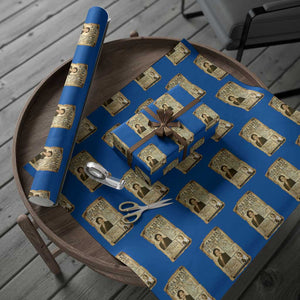 Vintage Newspaper Rosa Parks Wrapping Paper Roll Civil Rights Hero TS12 Blue Print Your Wear