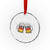 Vintage Oktoberfest Munich Crystal Glass Ornament Prost Beer Germany Flag Drinking TS10 Transparent Glass 3'' Circle Print Your Wear