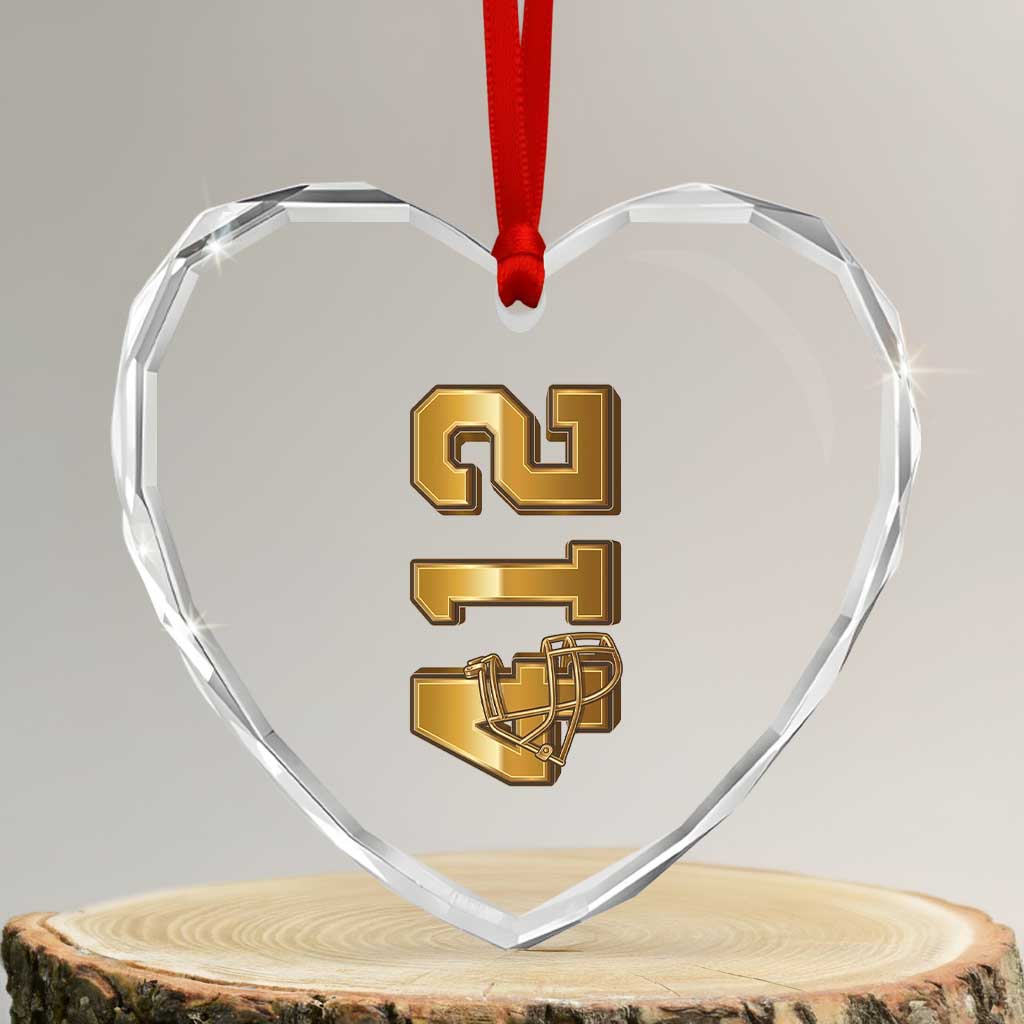 Vintage Pittsburgh City Skyline Crest Heart Crystal Glass Ornament Game Day Fan Pride TS12 Transparent Glass 3'' Heart Print Your Wear