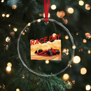 Vintage Racing Formula Car Crystal Glass Ornament TS14 Print Your Wear