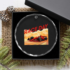 Vintage Racing Formula Car Crystal Glass Ornament TS14 Print Your Wear