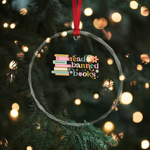 Vintage Read Banned Books Crystal Glass Ornament TS10 Print Your Wear