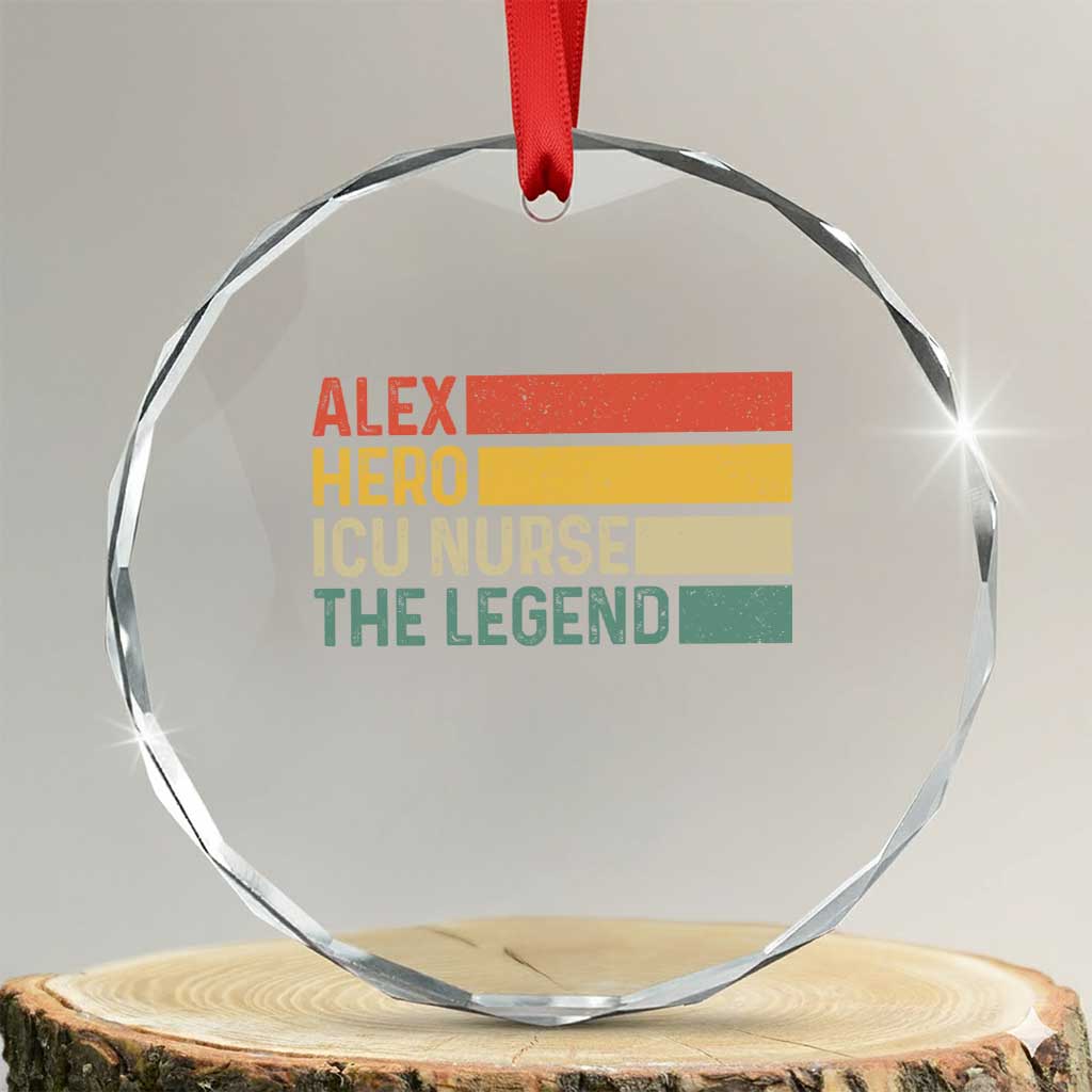Vintage Retro Gift Crystal Glass Ornament Vintage Retro Gift TS12 Transparent Glass 3'' Circle Print Your Wear