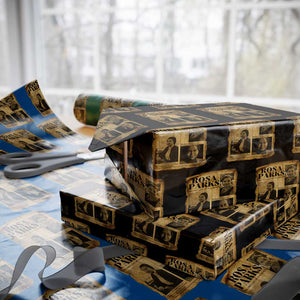 Vintage Rosa Parks Wrapping Paper Roll Women Empowerment Inspirational Quote TS12 Black Print Your Wear