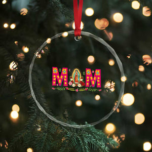 Virgen de Guadalupe Crystal Glass Ornament Mexican Heritage Mom Mother’s Day Gift TS14 Print Your Wear