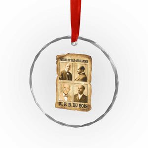 W E B Du Bois Crystal Glass Ornament African American History Gift TS12 Print Your Wear