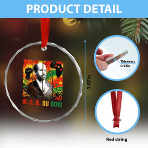 W E B Du Bois Crystal Glass Ornament Civil Rights Leader Gift TS12 Print Your Wear