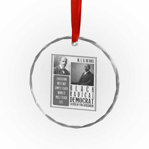 W E B Du Bois Crystal Glass Ornament Pan Africanism Intellectual Leader TS12 Print Your Wear