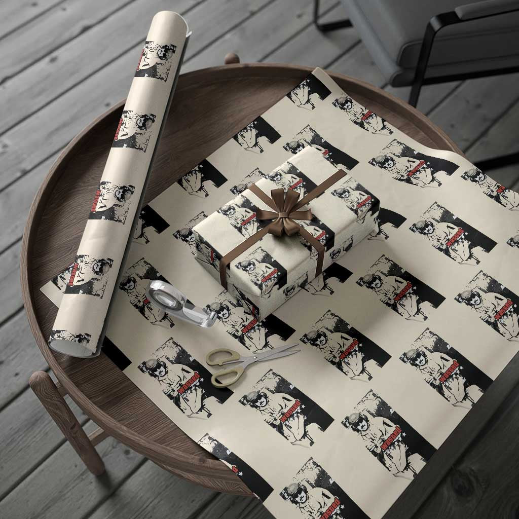 Wasted Maduro Meme Wrapping Paper Roll Dictators Downfall Political Satire GTA Style TS02 Beige Print Your Wear