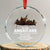 We Are Americans Funny Patriotic Crystal Glass Ornament Revolutionary War - Print Your Wear