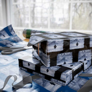 We Saw Him Heading Straight Towards The Mountain But Why Nihilist Penguin Wrapping Paper Roll TS11 Black Print Your Wear