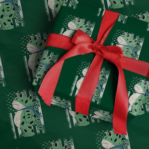 We The People Portland Frog Wrapping Paper Roll Patriotic Protest American Flag TS02 Green Print Your Wear