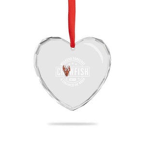 Weekend Forecast Crawfish With A Chance Of Beer Heart Crystal Glass Ornament TS11 Print Your Wear
