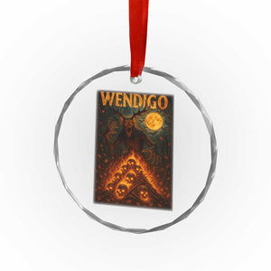 Wendigo Crystal Glass Ornament Halloween Cryptid Horror Mythical Creature TS10 Print Your Wear